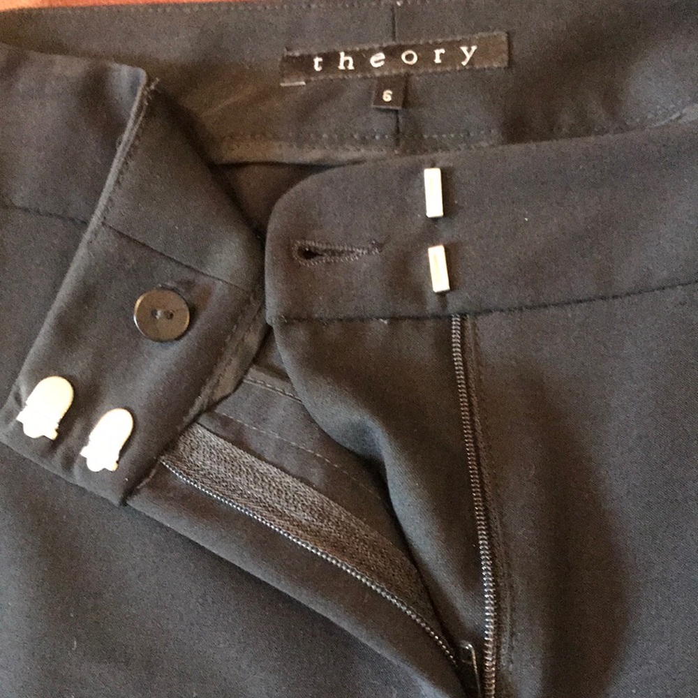 Theory Lightweight Wool Slacks - Picture 5 of 5